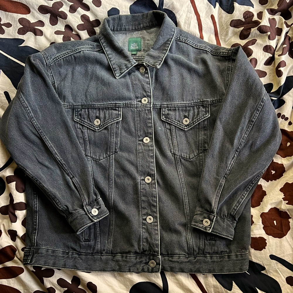 Classic Denim Jacket in Gray